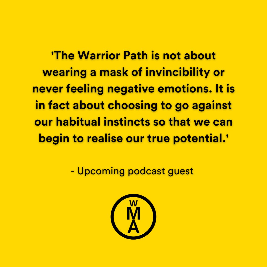 We have some excellent podcast guests lined up for you guys in 2021 - This is a quote from one of them - released mid January.
I call it your Hero's Journey, but I also like 'Warrior path'!

#wholemanacademy #men #man #guys #blokes