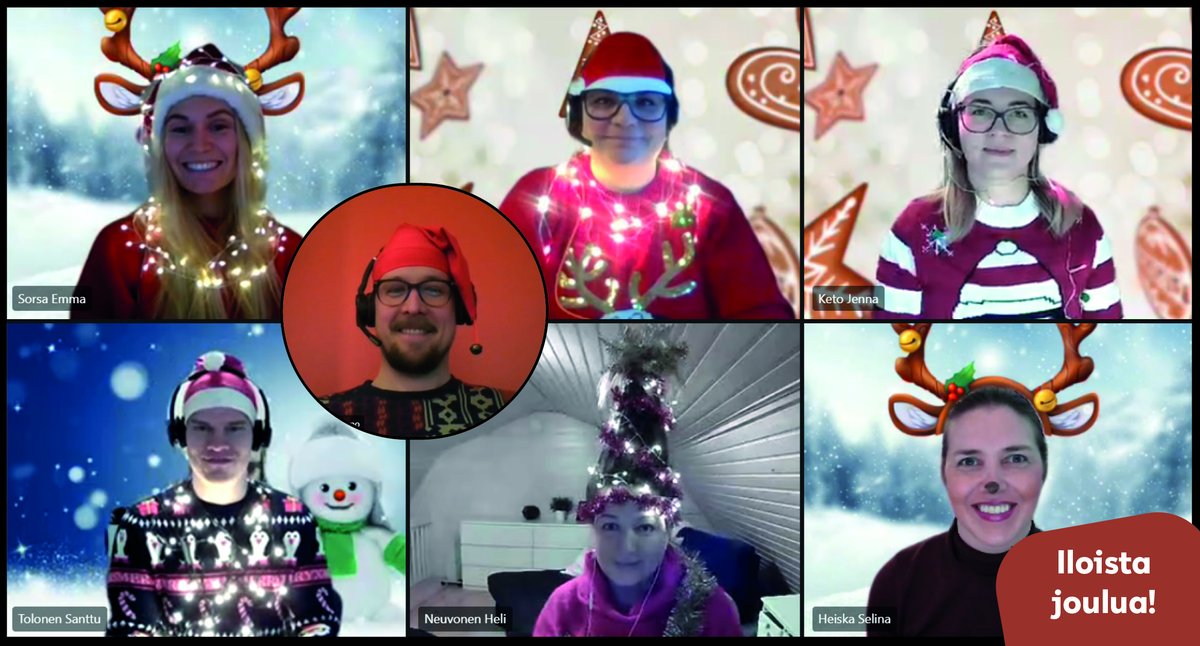 Tiimin joulupaitapäivä🎅✨ #lähitapiolanjoulu #elämänturvaajat
