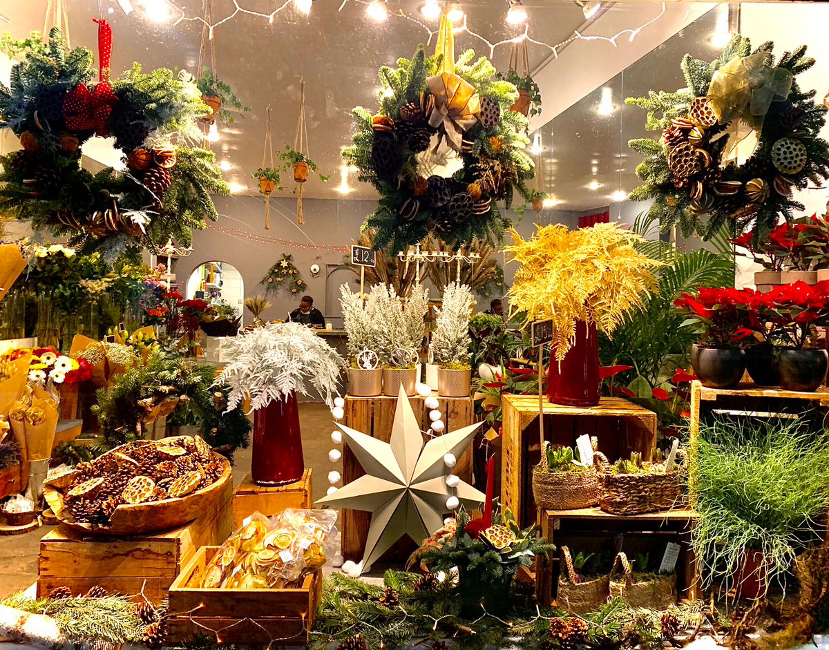 We're open as usual today &amp; feeling suitably festive. Join us in-store and discover the world of flowers according to Rushes...

#Flowers #Christmas2020 #OpenForChristmas