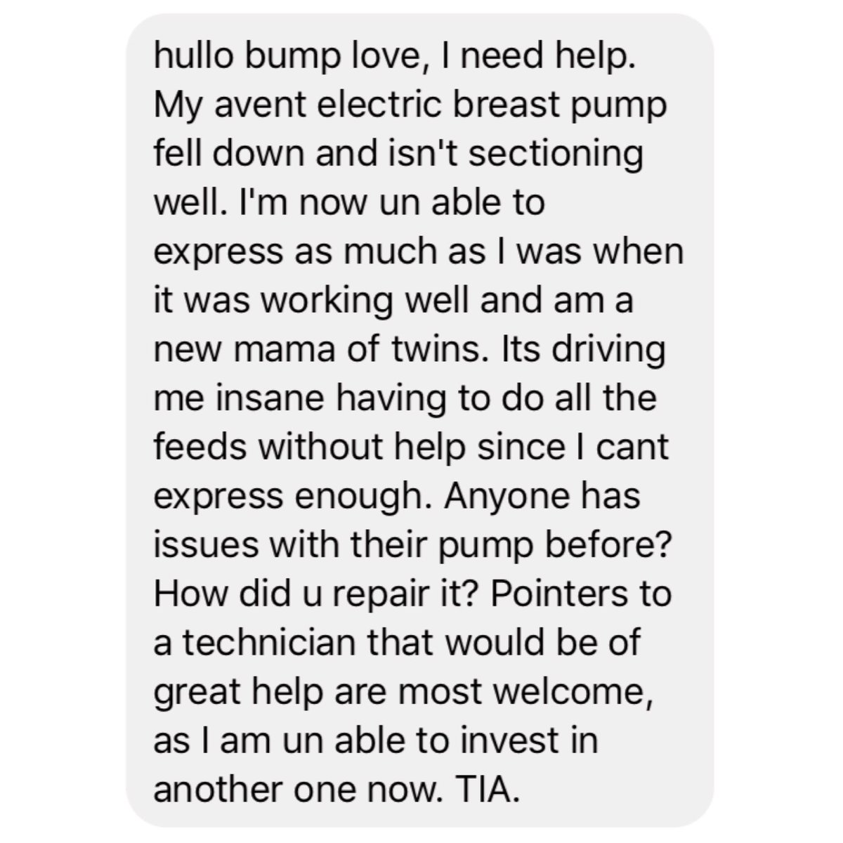 bumploveug's tweet photo. Does anyone know where to fix a broken pump? Please help a Mama out.
#FromOurInbox
#AllAboutMotherhood https://t.co/SKYuZpM2sV