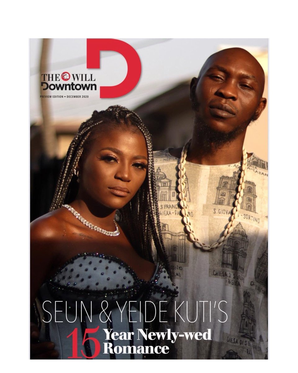 Latasha Ngwube (@latashalagos) on Twitter photo Introducing @TheWillDowntown’s preview edition shot by <a href="/RachelSeidu/">Rachel Seidu's Decade.</a> featuring <a href="/chefyeide/">Yetunde Anikulapo kuti</a> <a href="/RealSeunKuti/">Seun Anikulapo Kuti</a> on being together 15years before getting married last month. #15yearsdowntown Introducing @TheWillDowntown’s preview edition shot by <a href="/RachelSeidu/">Rachel Seidu's Decade.</a> featuring <a href="/chefyeide/">Yetunde Anikulapo kuti</a> <a href="/RealSeunKuti/">Seun Anikulapo Kuti</a> on being together 15years before getting married last month. #15yearsdowntown