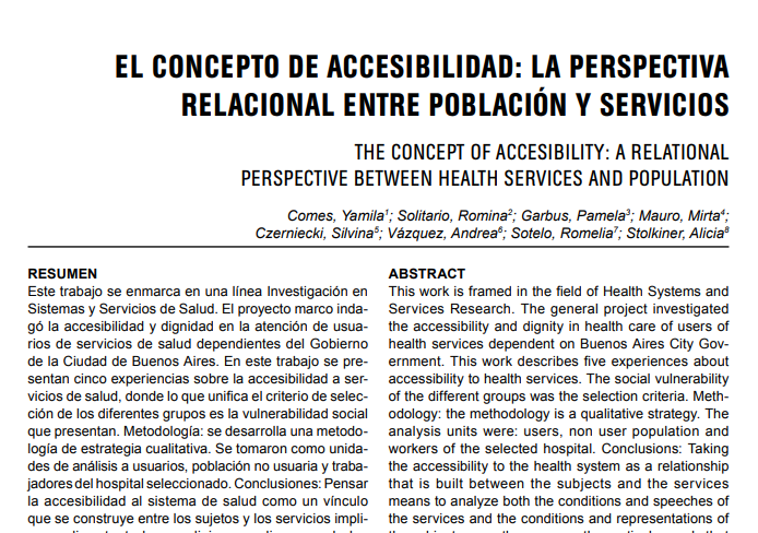 tomas_balina's tweet photo. Hoy en "Conceptos de Salud Pública": ACCESIBILIDAD 
Habitualmente la pensamos por la negativa, por las barreras simbólicas (muy potentes), económicas, administrativas, etc. Hay buenos artículos algunos como el de Yamia Comes con una perspectiva relacional. https://t.co/ffyNJrnNlw https://t.co/PW3Bwztrz6