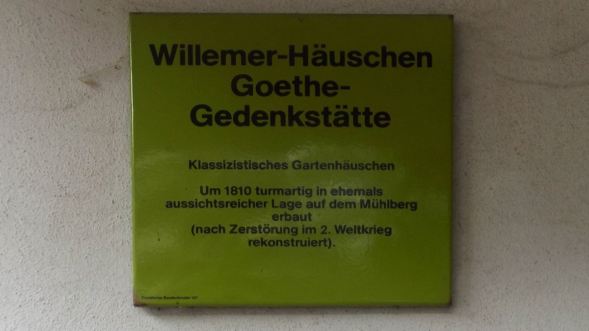 talesofgoethe's tweet photo. Hier noch ein paar Impressionen von meinem Besuch des Willemer-Häuschens im Sommer 2019.
#Goethe #GoetheOrte #goethewarhier #ginkgobiloba https://t.co/ylFmiBibaQ
