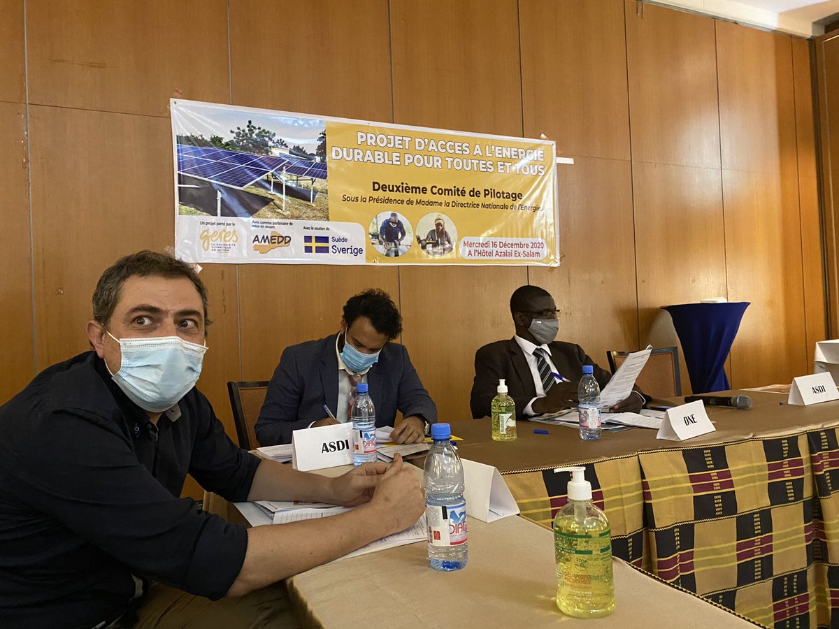 OSamkes's tweet photo. Comité de pilotage du projet #AEDTT à Bamako @ONG_Amedd @Geres_fr https://t.co/3ml47cUJIm
