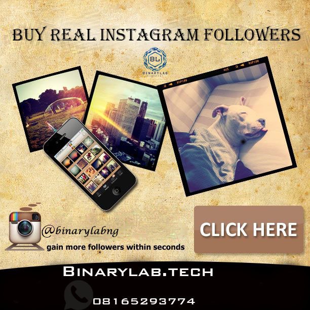 Binarylabng's tweet photo. get really followers on your Instagram....#website #womanwhocode #100DaysOfCode #nodejs #instagramupdate #babzmill #DigitalMarketing #nigeria https://t.co/Vkp2sf8iNq