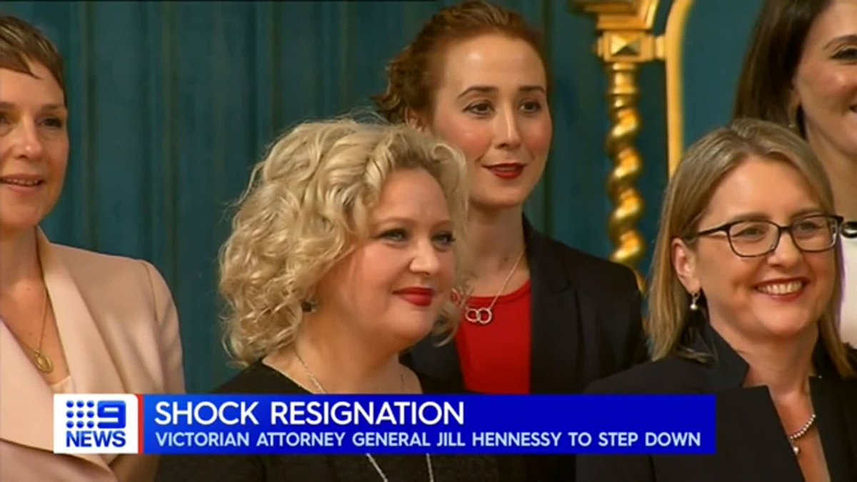 Attorney General Jill Hennessy has announced she’s quitting cabinet in a shock announcement. 9News