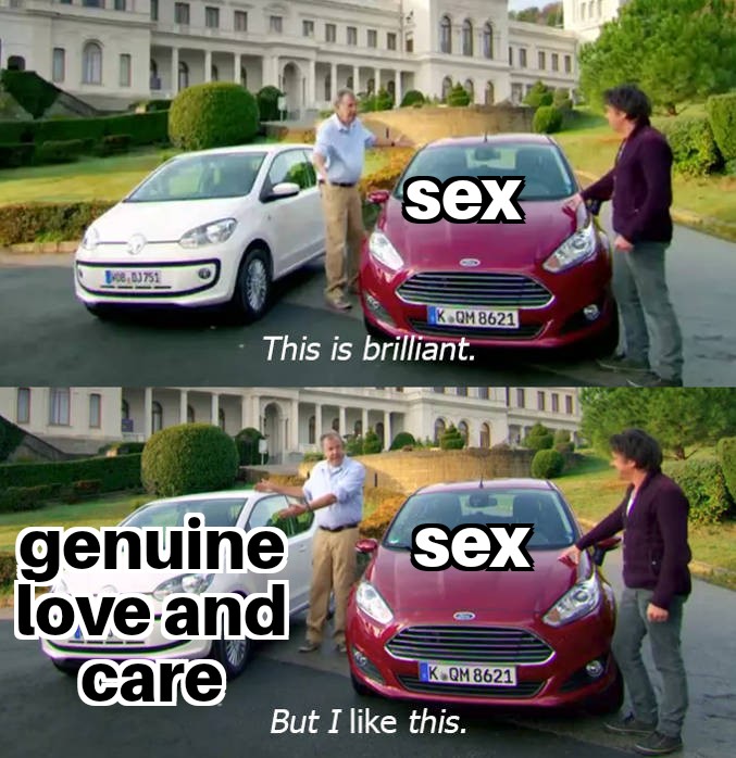 myunclesmemes's tweet photo. Yeah sex is cool but has anyone genuinely loved you? https://t.co/qOYJytgqtS