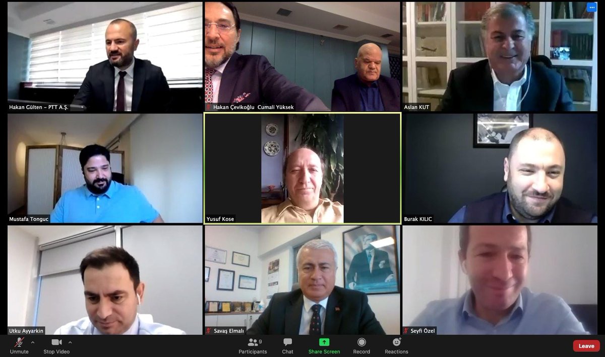 Pandemi sürecinde kargo sektörünün kritik bir rol üstlenmesiyle birlikte, gelecekte atılabilecek adımlara dair değerlendirmelerde bulunduk. (KARİD) @kargodernegi yönetimi ile yaptığımız toplantının, sektörümüze yeni bir vizyon kazandıracağını umuyor, hayırlı olmasını diliyorum.