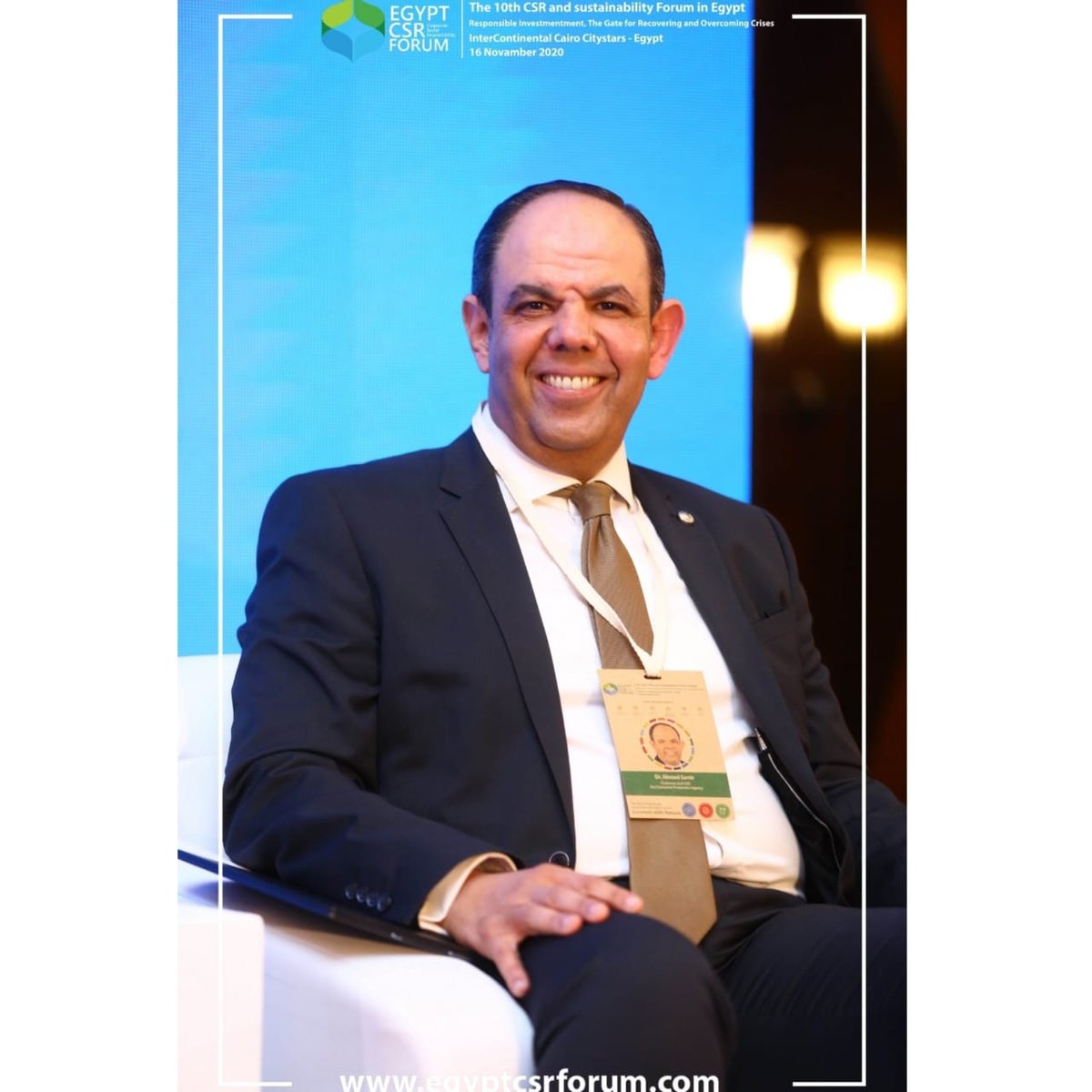 EgyptCsrForum's tweet photo. We would like to thank our speaker Dr. Ahmed Samir, Chairman and CEO of the Consumer Protection Agency. for his inspiring talk  about  The best practices and efforts of the private sector in facing Covid-19 pandemic
#CSREgypt
#EgyptCSRForum
#CSRArabia
#CSR
#Sustainability https://t.co/iLKtW3Qusi