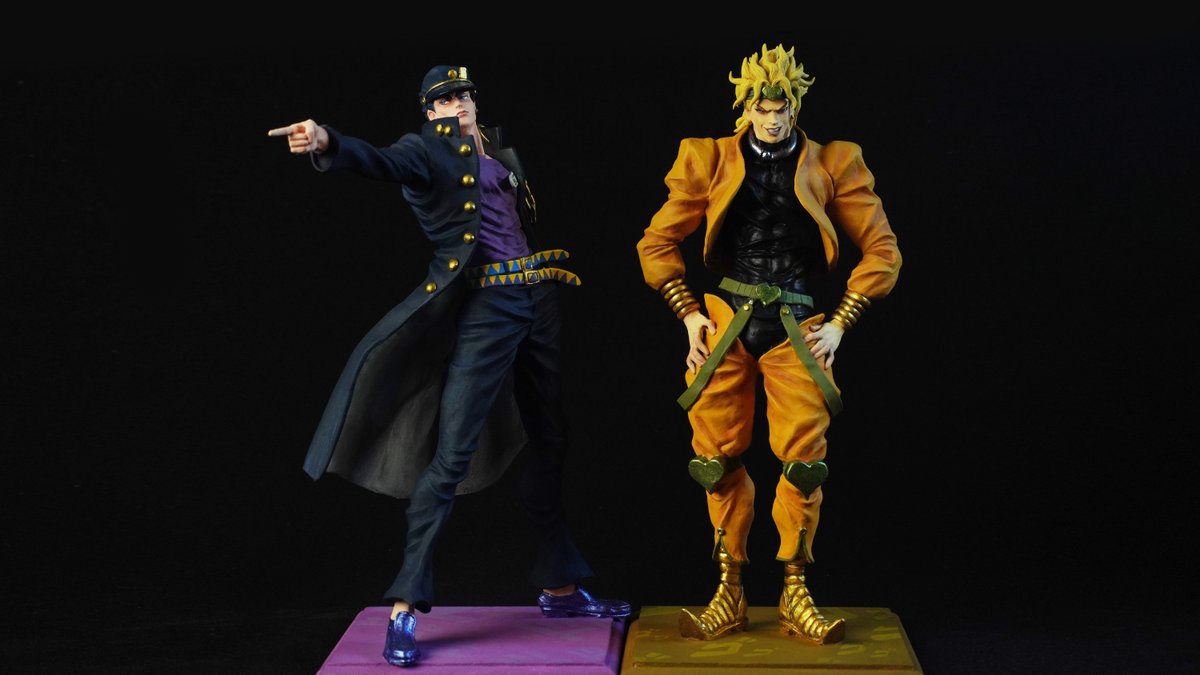DoctorGaruda's tweet image. Finally, DIO Sculpture done #JoJosBizzareAdventure #JotaroKujo #diobrando