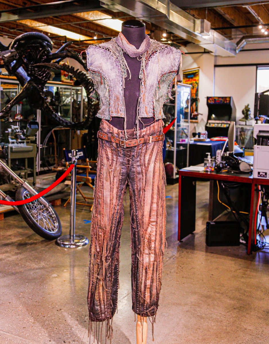 Can you guess #WhoWoreThatWednesday? We have this original 9 piece signature ensemble that was expertly studio distressed and weathered to perfection projected to go for $1,000-$1,500!