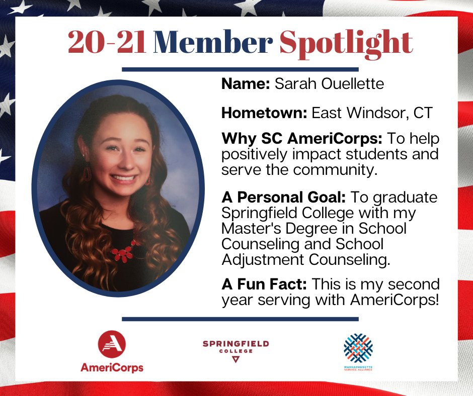 SCAmeriCorps's tweet photo. Check out our member spotlight of the week! https://t.co/QRKfhdhhZe
