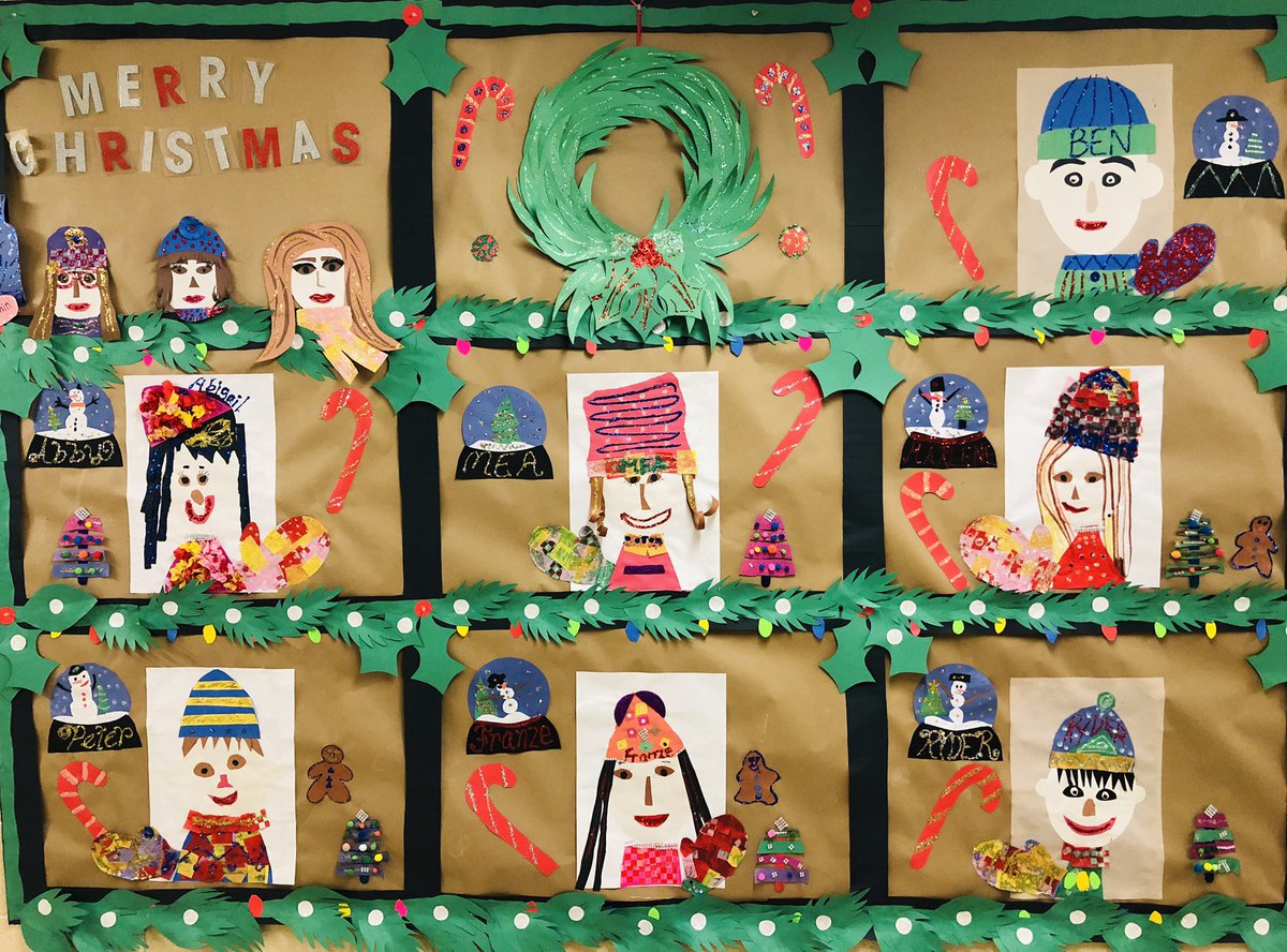 TeacherMorra's tweet photo. Wishing everyone a Merry Christmas and a safe and Happy Holiday Season!                                 🎄The Staff and Students in Ms.Morra’s ME Class🎄 @StAlphonsusCS https://t.co/lOzBPihhqw