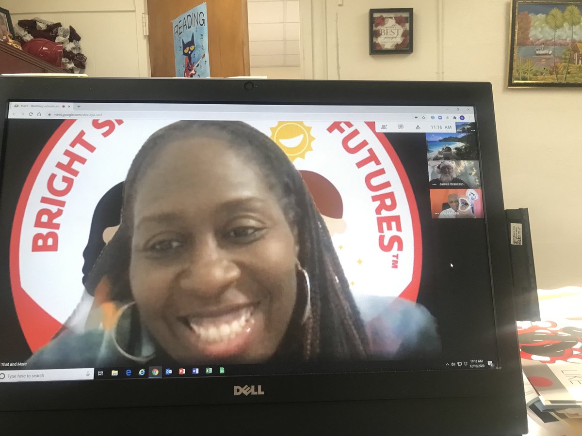 DrydenStreet's tweet image. Dryden Street School in Westbury had virtual Colgate Dental Van presentations. Dr. Martin, Ms. Johnson, and Santa Brancato taught the children how to maintain oral health.#Colgatebrightsmiles #lilinksinc