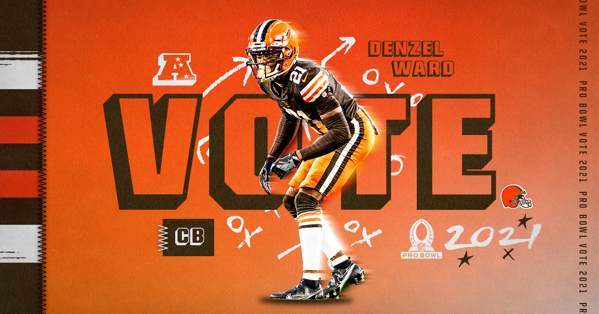 Browns's tweet image. RTs = DOUBLE the Pro Bowl Votes!

#ProBowlVote + @denzelward