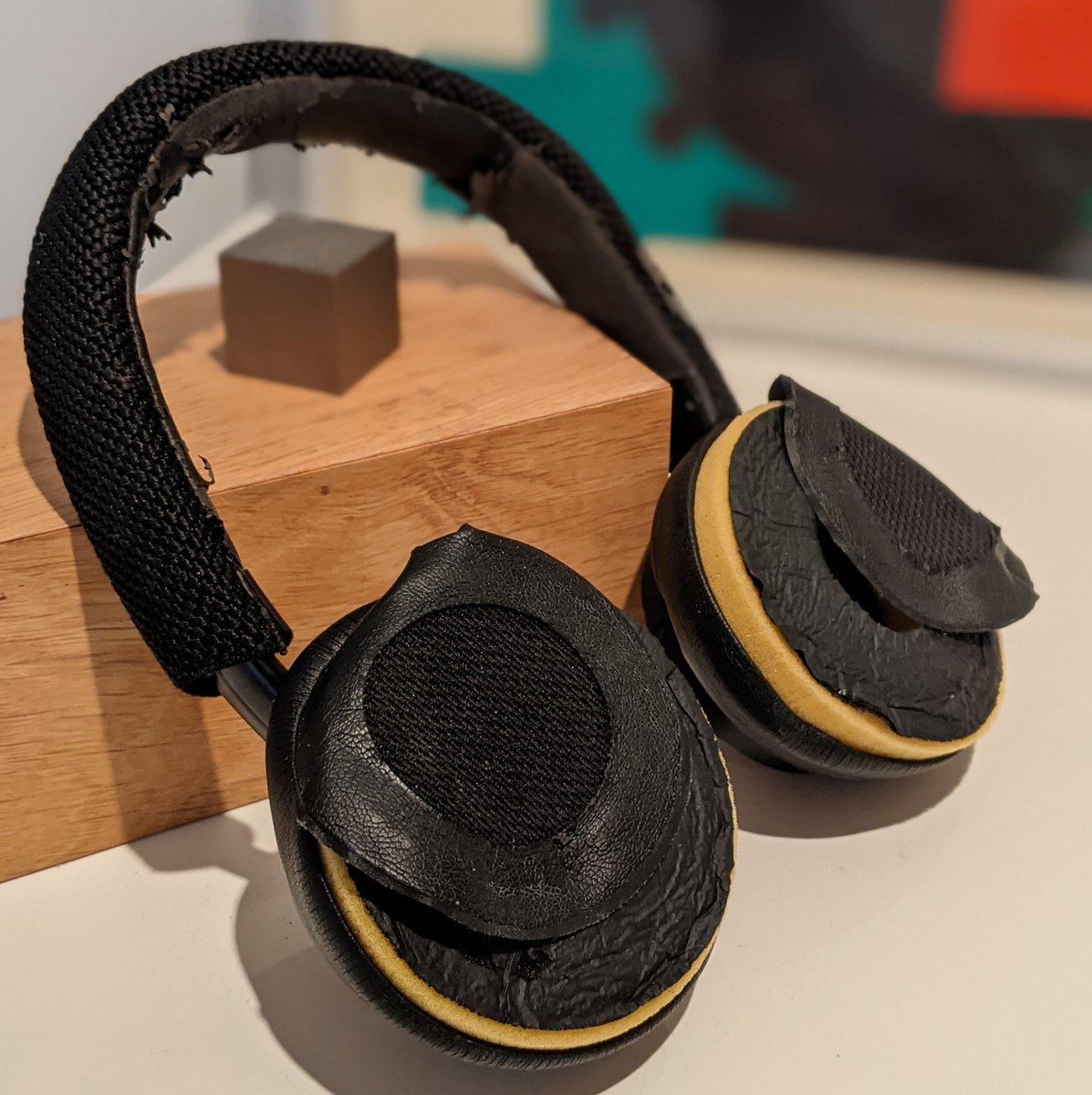 My submission to <a href="/the_young_fdn/">The Young Foundation</a> #Museumof2020 my battered and bruised headphones that have helped me to stay connected to friends, family, clients and colleagues. I’m very grateful for that connection especially as I know some people still struggle to get online easily.