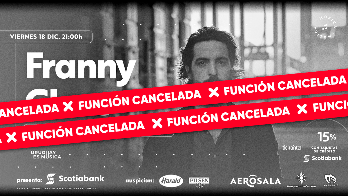 ❌ Función cancelada

Las devoluciones serán procesadas automáticamente en TickAntel.