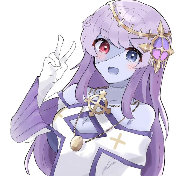 はいけいなし!塗り残しあったので上げ直しました 