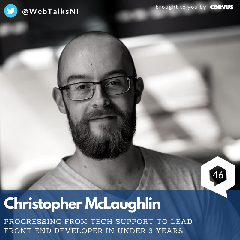 WebTalksNI's tweet photo. 'Progressing from tech support to lead front end developer in under 3 years' with Christopher McLaughlin from @LearningPool
Our last episode of 2020 will be released tomorrow!
Subscribe to get it to your inbox:https://t.co/U7aFt5WGta
#NorthernIreland #WebTalksNI https://t.co/MbvQnQ8qRq