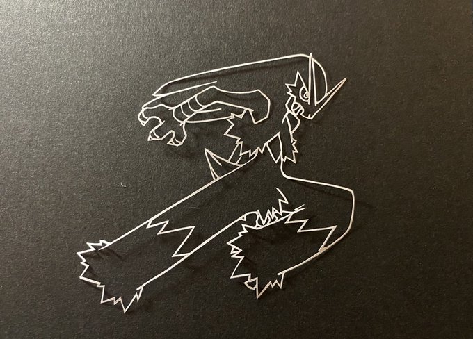 ベストコレクション かっこいい ポケモン 切り 絵