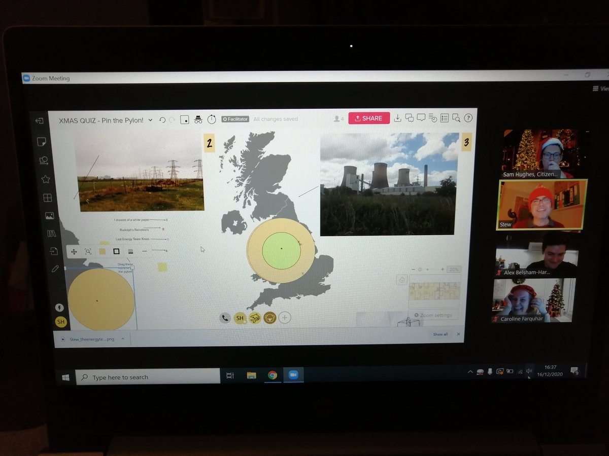 The <a href="/CAenergypolicy/">Citizens Advice Energy</a> Xmas Quiz is down to the wire - winning team will be the one who wins "pin the pylon" quiz (like pin the tail on the donkey... But pylons) from <a href="/StewHorne_CA/">StewhorneCA</a>