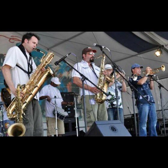 NCrawlers at Jazzfest. We love #neworleansjazzandheritagefestival #GRAMMYs #NewOrleans