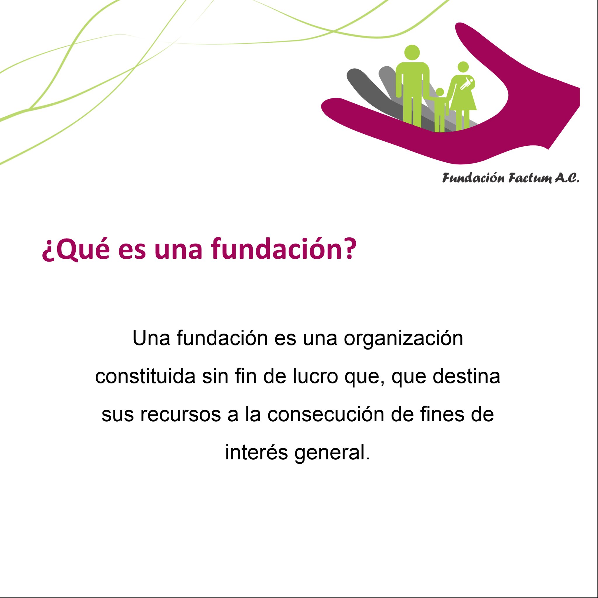 ¿Qué significa AC en una fundación