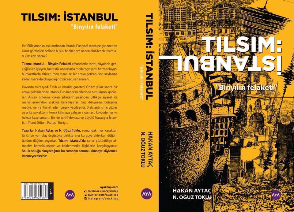 Geçenlerde 6 paket çikolata çekilişini tam 40 bin kişi favorilemişti, hepimiz sinir olmuştuk. Madem öyle ben de bu tweet’i retweetleyen ve beğenen 10 kişiye “Tılsım: İstanbul” romanımı armağan edeceğin. 10 kişi katılırsa tabii! Hadi bakalım, inşallah utanırım!