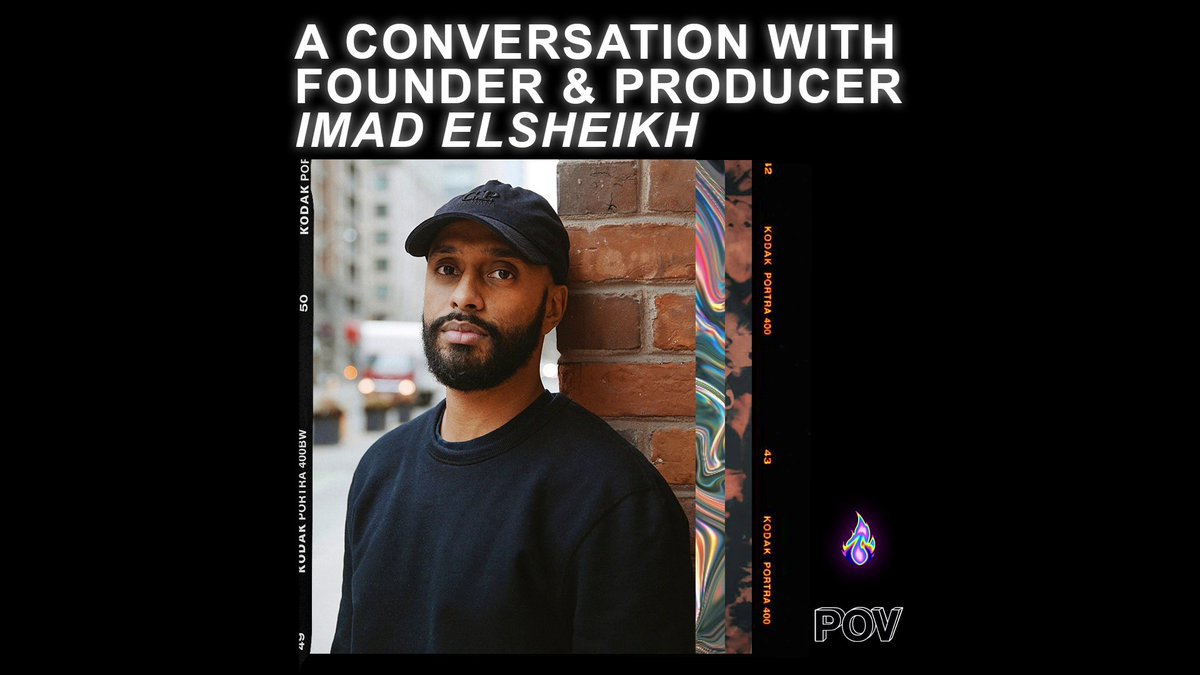 povfilm's tweet photo. Here's a creative nugget for your from today's #POVTalks #LookBackWednesday episode with #PiqueToronto Founder and Executive Producer, Imad Elsheikh 

Bringing the brand into your world makes the content come out more genuine!

Catch the full video here: https://t.co/Sbou7oMbia https://t.co/ojquOU0o9G