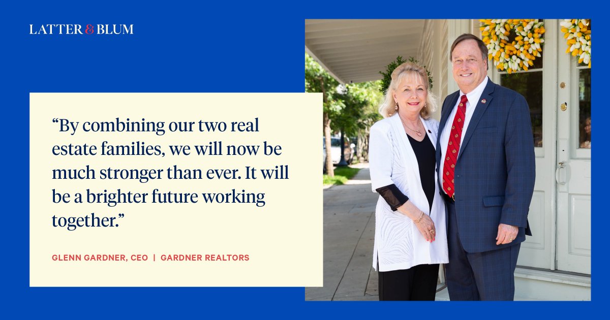 Established in New Orleans decades ago, Gardner Realtors and <a href="/LatterBlum/">Latter & Blum</a> have both built a trusted, family-centric brand for years that has contributed to our long lasting success. 

Learn more at always-building.com

#GardnerRealtors #LatterBlum