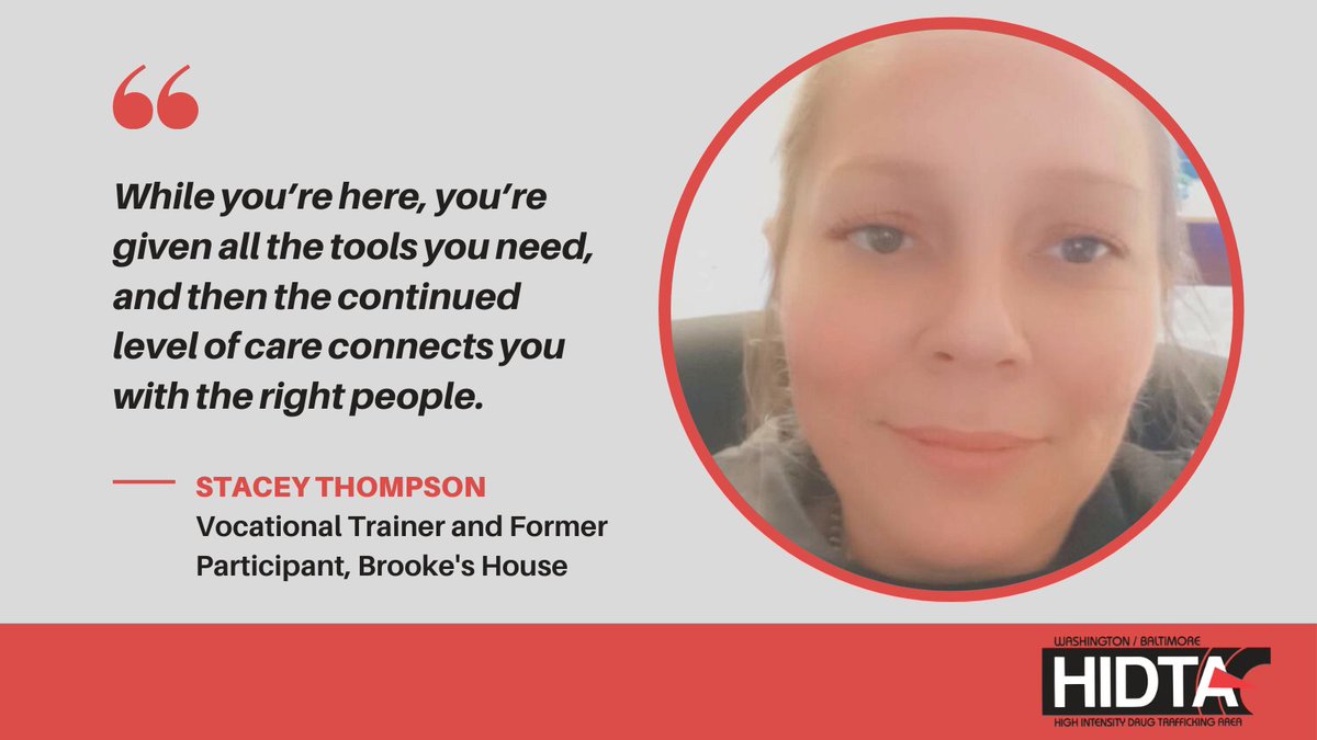 HIDTA-funded programs provide essential resources! 
#Brooke’sHouse #addictionrecovery #substanceusetreatment #WBHIDTA