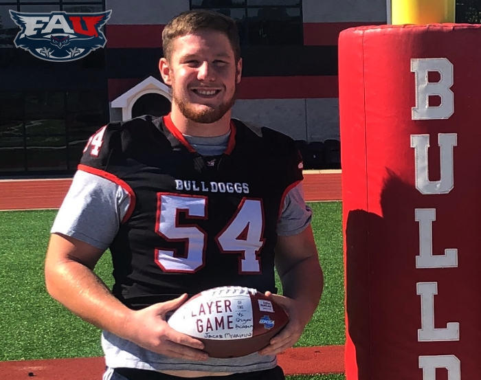 That PEACH STATE PIPELINE stays HOT! 😳

CONGRATS to @merrifield_54 from <a href="/DoggsFootball/">Doggs Football</a> on signing with #FAU! The 3⃣⭐️ 6-3, 275 lbs DE picked the Owls over the likes of #Navy and #Liberty! This D-Line is going to be STACKED for years to come!

Welcome home, Jacob! #GoOwls 👌