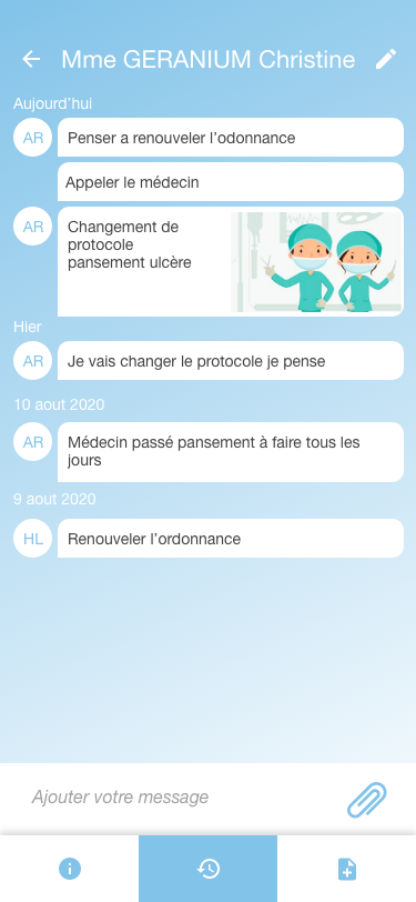 Conetist_fr's tweet photo. Un aperçu des futures fonctionnalités de Conetist
Bientôt l'historique, les transmissions et enfin la possibilité d'organiser sa tournée!
#IDEL #infirmiers #libéraux https://t.co/vWOEoFCwwS