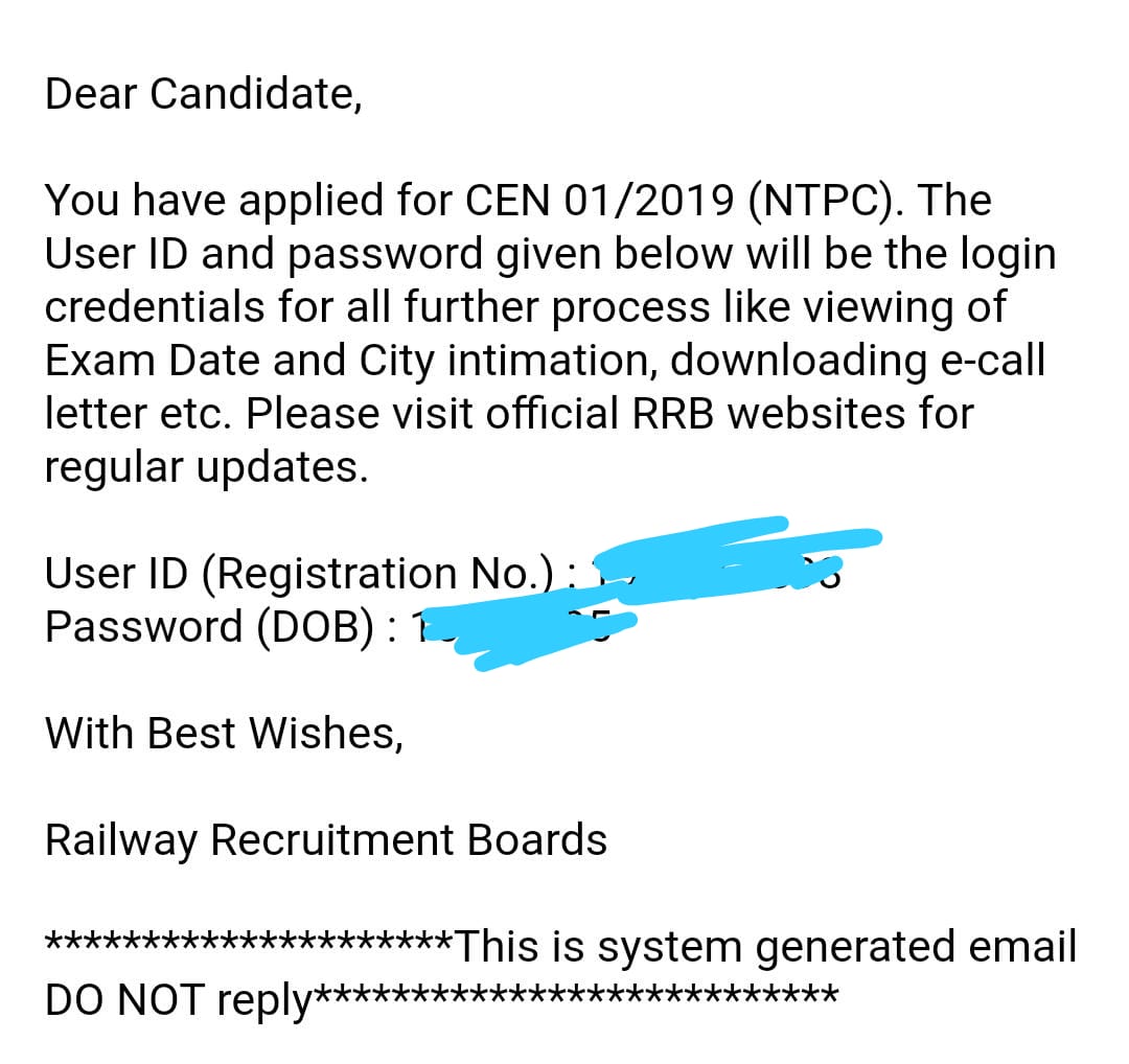 Railway365's tweet image. किस-किस को यह mail आया है???
लगता है RRB NTPC के एडमिट कार्ड आने लगे हैं..
जिनका mail नही आया है या open नही हो रहा है घबराए नही एक दो दिन में सबका होने लगेगा।
#ntpc
#ntpc_exam_date
#ntpc_admit_card
@kmrvivek14 @NitinSolankii @PiyushGoyal @AmitShahOffice