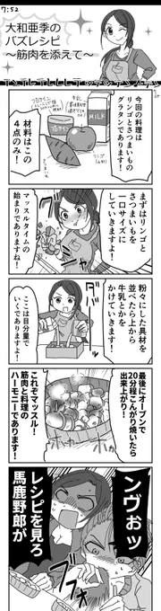 大和亜季の料理番組漫画 