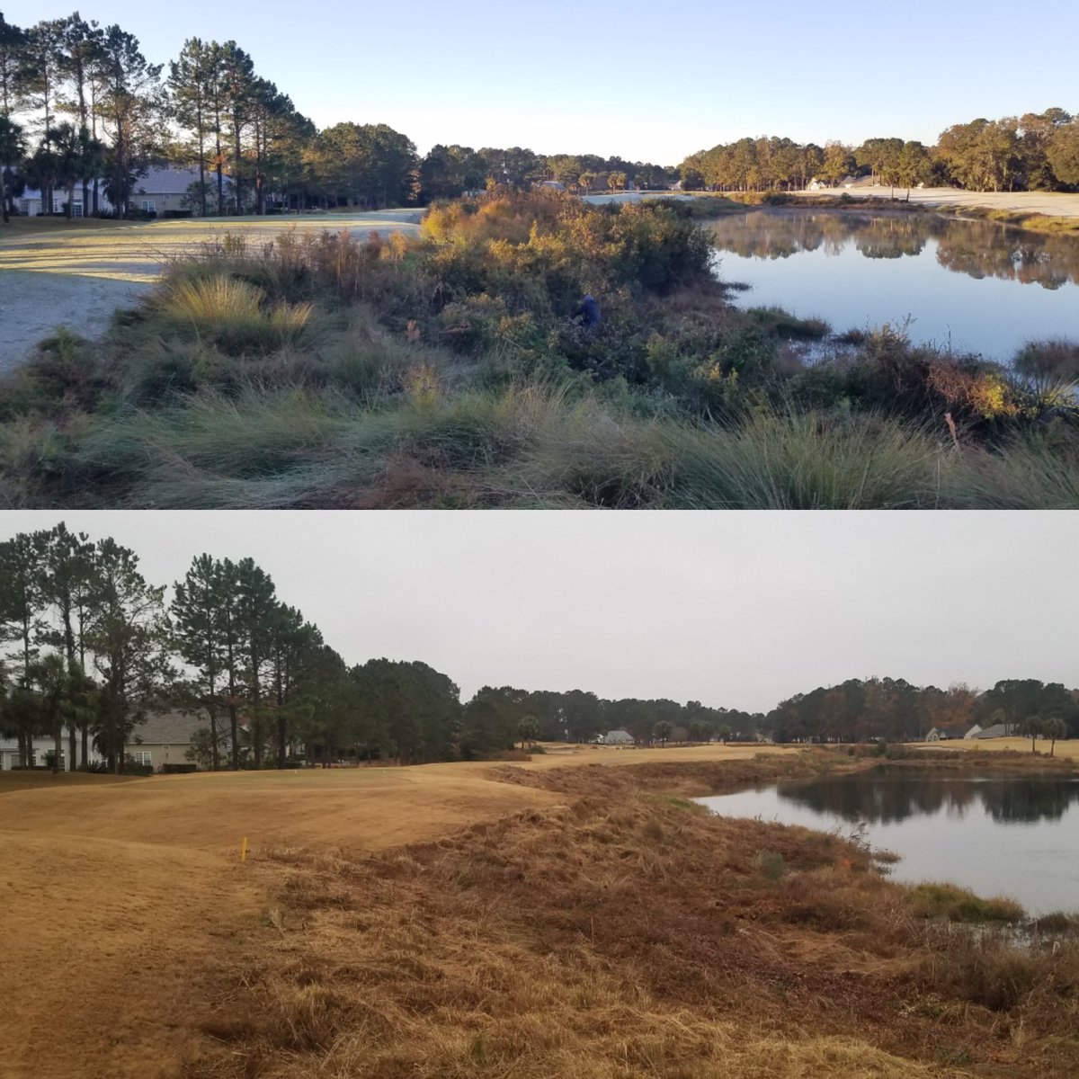 MrGaryDavis's tweet photo. The team did a great job opening the view back up on Hole 7 at #crescentpointegolfclub! Frost did a great job of shutting things down! https://t.co/0QtsoAGUhW