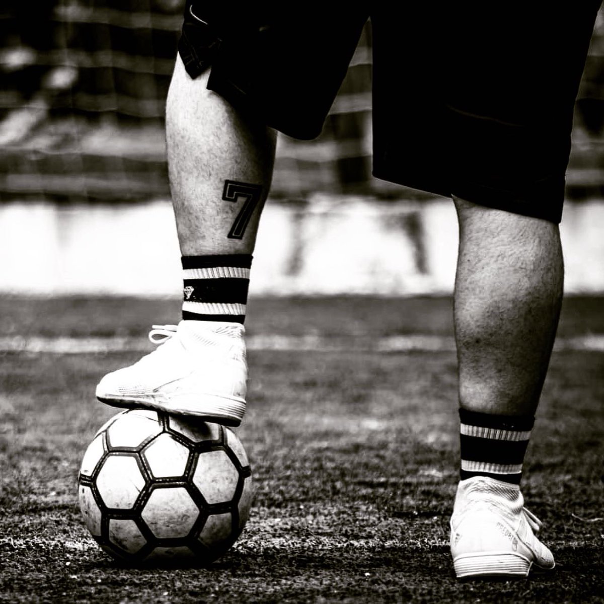VinnyAmaral's tweet photo. 7️⃣🍀✨⚽️
📸 @wasconcelos / @WALTERJ16829764
#tattoo #sete #seven #futebol #soccer #sorte #lucky #arte #numerodasorte #luckynumber7 #luckynumber #tatuagem #fotografia #timecatimba #art https://t.co/Z4ZrH5qiBx