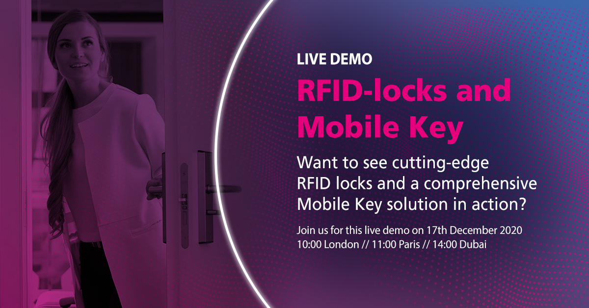 HoistGroup's tweet image. Hoist Group’s Smart #RFIDLocks combined with our #MobileKey Solution are now available at an extremely attractive price of €4.99* per month. We also invite you to join us tomorrow in a live demo of all these products. REGISTER NOW &amp;gt;&amp;gt; tinyurl.com/ydbnjetb