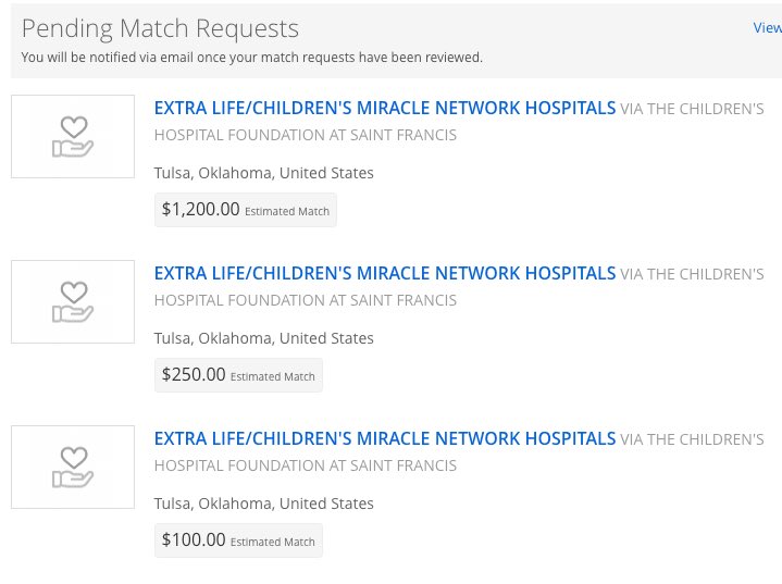 To add some more for @ExtraLife4Kids and team @Alienware from the weekend stream, all my donations are put in to be matched 100% thats another 1550 right there. @BaddieStreams let’s get some. #badfriend #workmatch