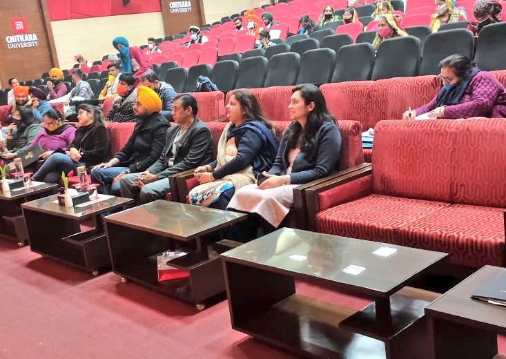 NSSRDChandigarh's tweet photo. #Not_ME_But_YOU
#COVID19unlock
Glimpse of #CulturalEvents hosted by NSS Regional Directorate, Chandigarh for #OneDay NSS Pre-RD Camp in the premises of #ChitkaraUniversity during the #UnlockProcess of pandemic.
#NationalPreRDcamp2020
@_NSSIndia @YASMinistry @KirenRijiju @PMOIndia https://t.co/vWV05jA2Ug