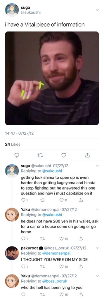 krtskdaily's tweet image. EXHIBIT K — URGENT NEWS URGENT NEWS! KUROO TETSUROU, AT THE TENDER AGE OF 17, NOW KNOWING HIS CRUSH'S TYPE, HAS ASCENDED 😳✨💛💕💖💫🌈