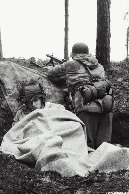 The rank & file of 352VGD have been told only a few hours prior to zero hour of their offensive commencing at 0500hrs. They have taken their last looks across the valley to the Hoesdorf plateau & neighbouring hamlets for now.2)