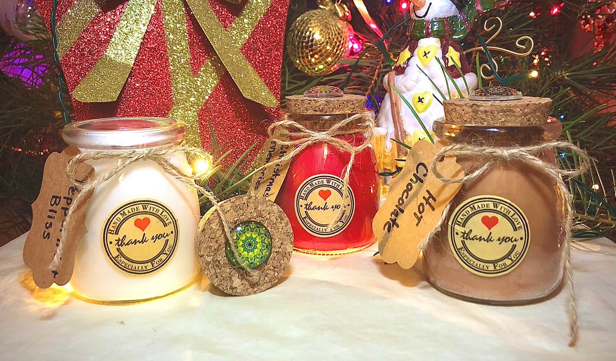 arrie_k's tweet photo. Excited to share this item from my #etsy shop: Soy Container Candle w/ Reusable Jar, great Christmas gifts!  https://t.co/47EFpqmzX3 https://t.co/i1hN05dQ4G
