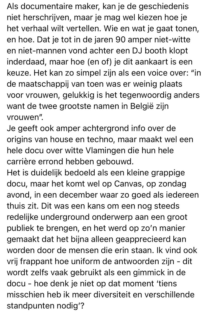 NadiaKara's tweet photo. Guess it’s a good reason to come back on Twitter 🤷🏻‍♀️ 
Over #platendraaiers en seksisme in de muziek sector.
Laatste twee screens in replies https://t.co/4KuW1TLDGO