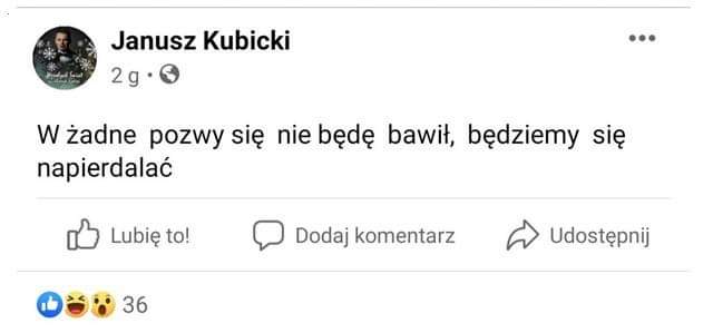 Michal Krygier Poszarni Twitter