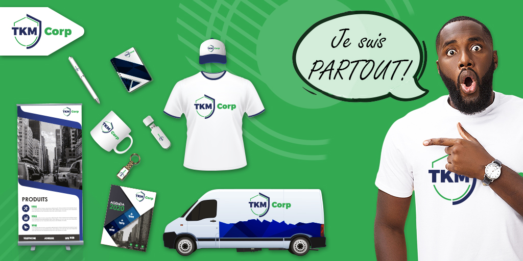 CorpTkm's tweet photo. C’est gratifiant d’avoir son logo en fond d’écran n’est-ce pas ?
Qu’en est-il de l’avoir partout ?
C’est un bon coup de pub!
#tkmcorp #design #graphicdesign #infographie #impression #print #flyer #goodies #communication #plv #publicité #MarketingDigital https://t.co/cOu3W0wOJN