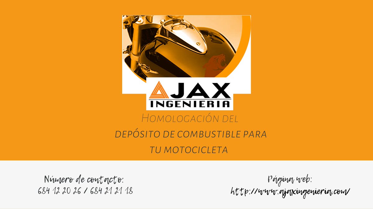 ¿Buscas homologar el depósito de combustible de tu motocicleta?