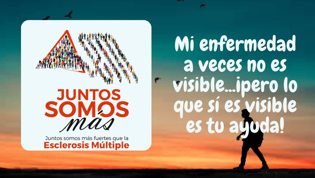 18 de dic. #DíaNacionaldelaEsclerosisMúltiple. Juntos somos más fuertes que la enfermedad. Mira en nuestra web más información.
ademgu.org/18-de-dic-dia-…