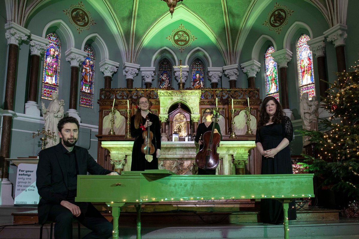 NanoNaglePlace's tweet photo. A Baroque Christmas @NanoNaglePlace. 

Filmed in our stunning Goldie Chapel with Ensemble Dagda, an early music ensemble comprising harpsichord, baroque violin, baroque cello and soprano.

Available from Weds Dec 23rd. Tickets €11 available via:

https://t.co/cHLM4GdzX6 https://t.co/Ao4oTDuOgB