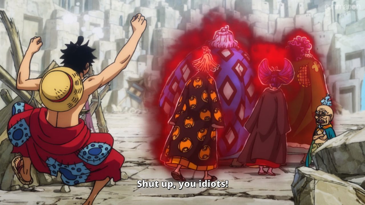 One Piece Luffy S First Encounter With The Other Regional Bosses Via Episode 953 T Co 08rqbwalpk Twitter
